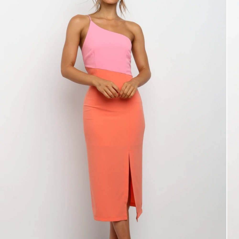 Petal & Pup Xiomar Dress- Orange